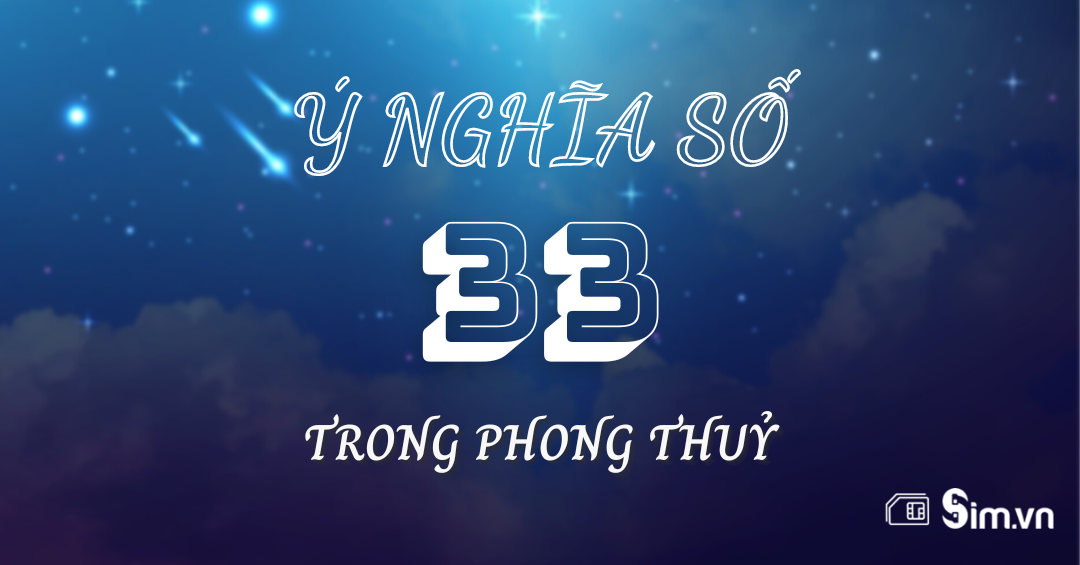 ý nghĩa số 33