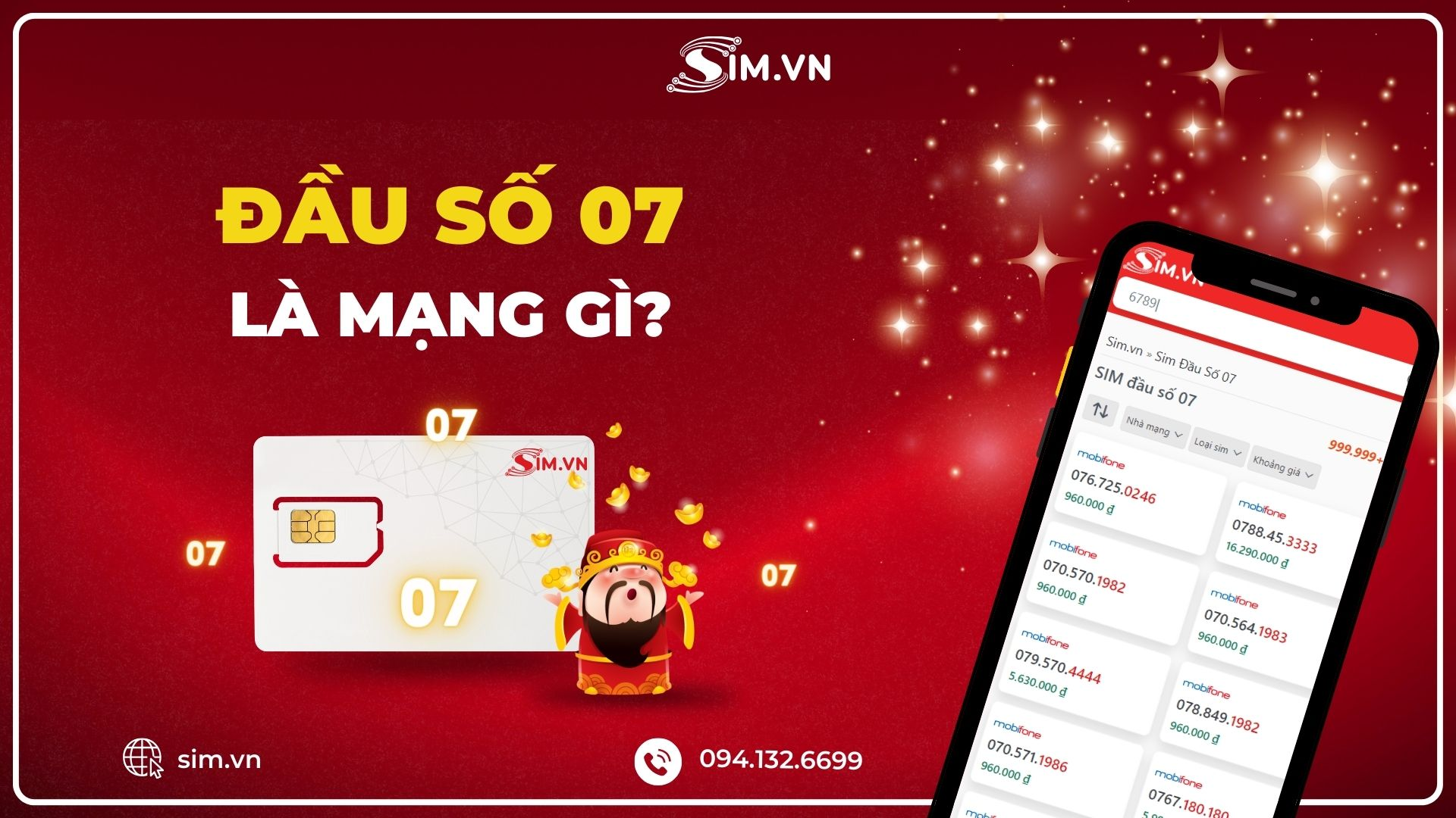 Đầu số 07 là mạng gì? Có bao nhiêu đầu số thuộc dải 07?