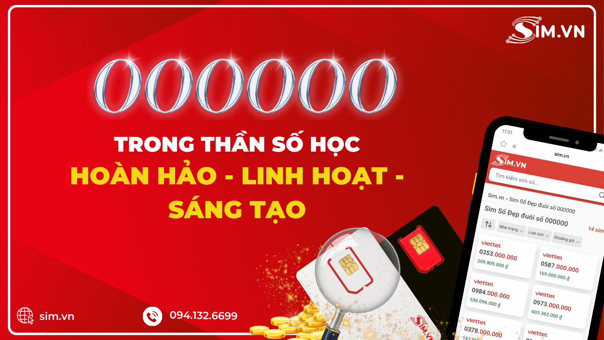 Ý nghĩa số 000000 trong Thần số học