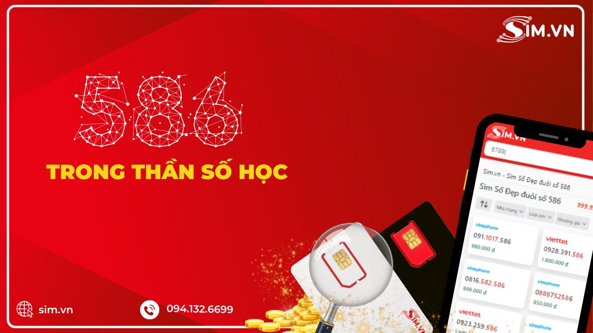 Ý nghĩa số 586 trong thần số học