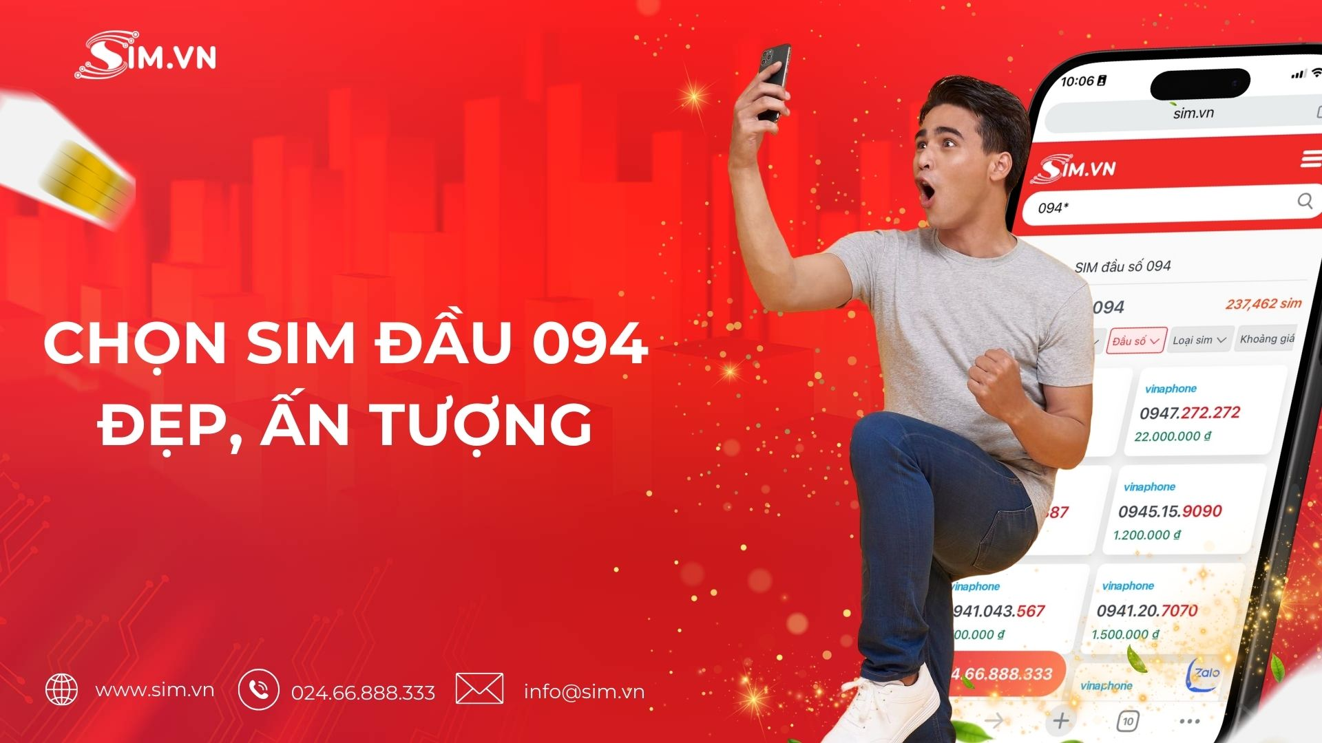 Cách chọn sim đầu 094