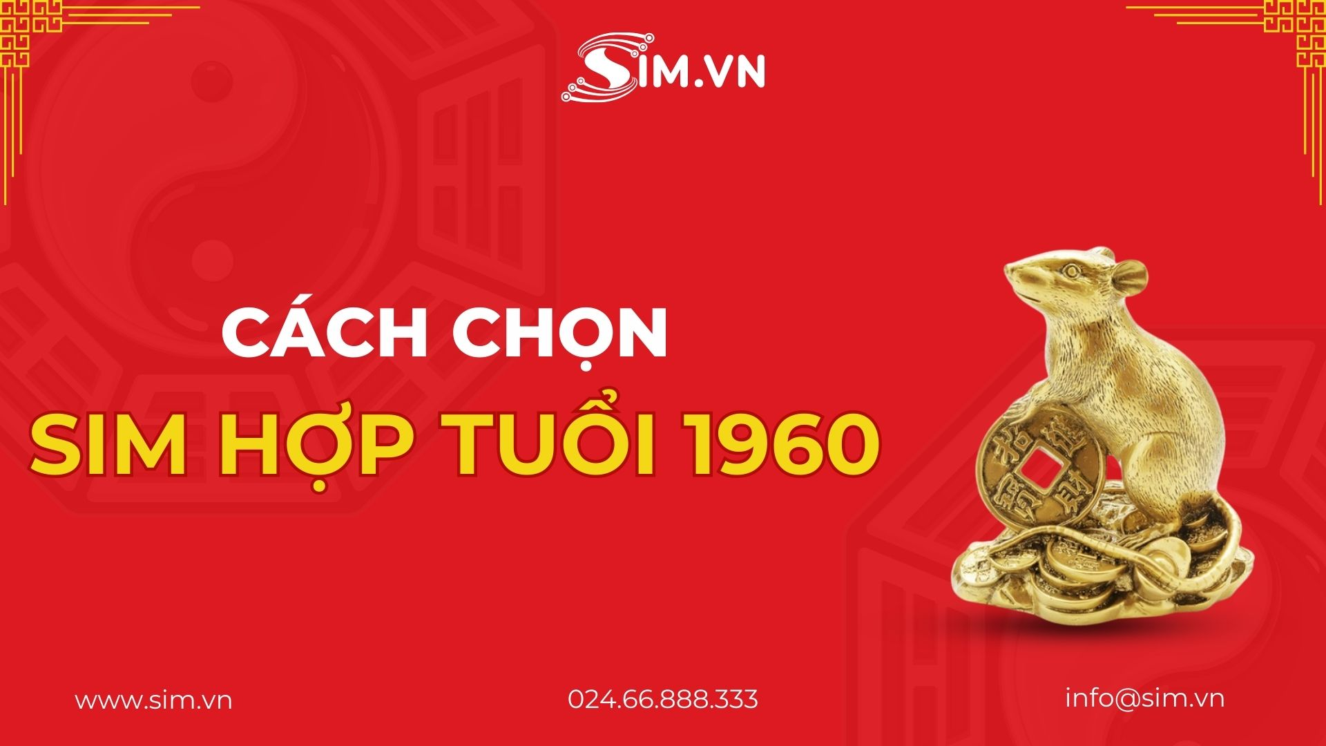Cách chọn sim hợp tuổi 1960