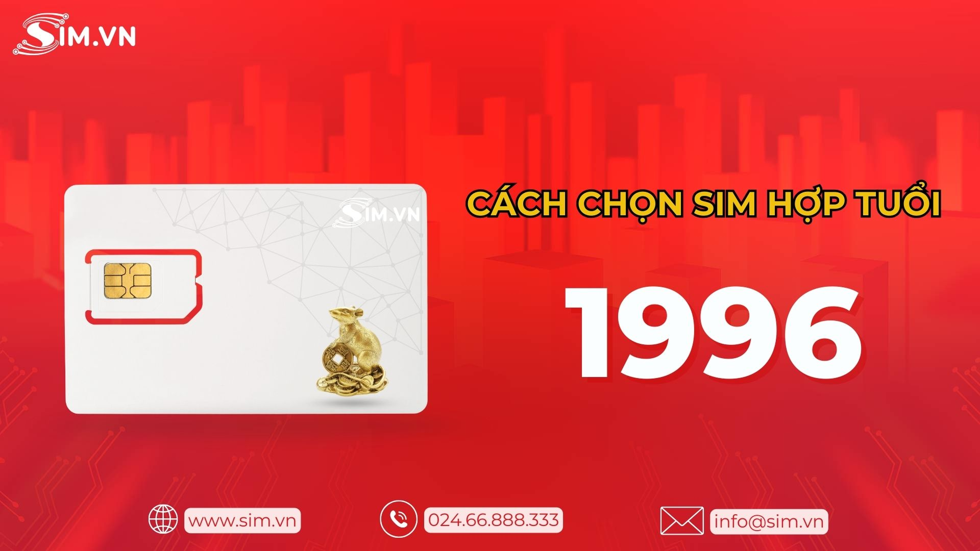 Cách chọn sim hợp tuổi bính tý Cách chọn sim hợp tuổi 1996