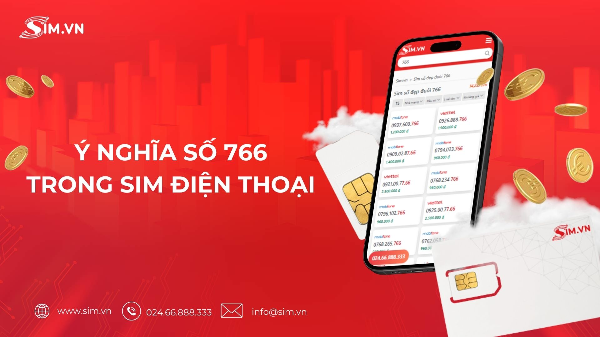 Ý nghĩa 766 trong sim điện thoại