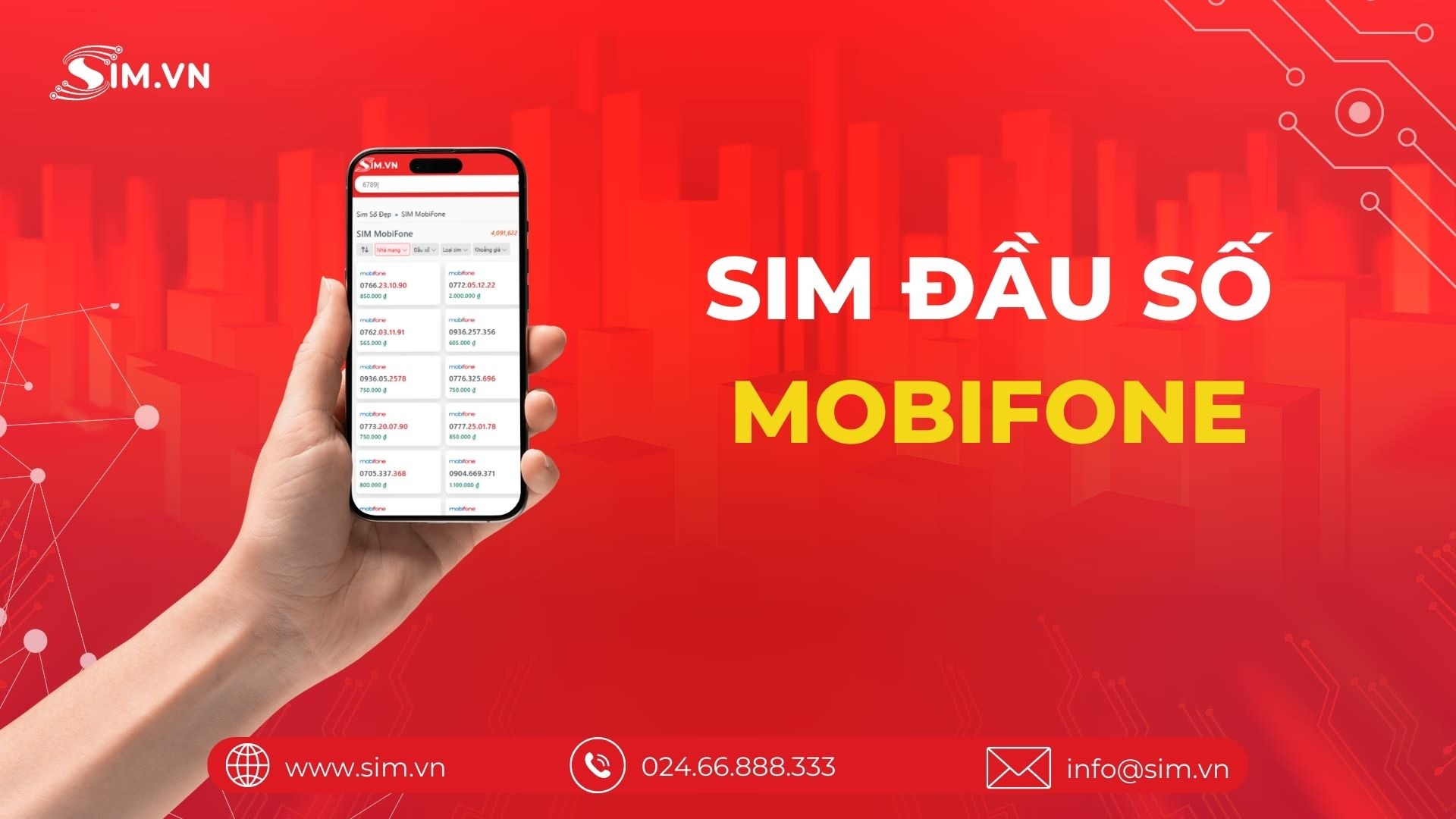 Sim đầu số 090 MobiFone Sim đầu số 090 MobiFone