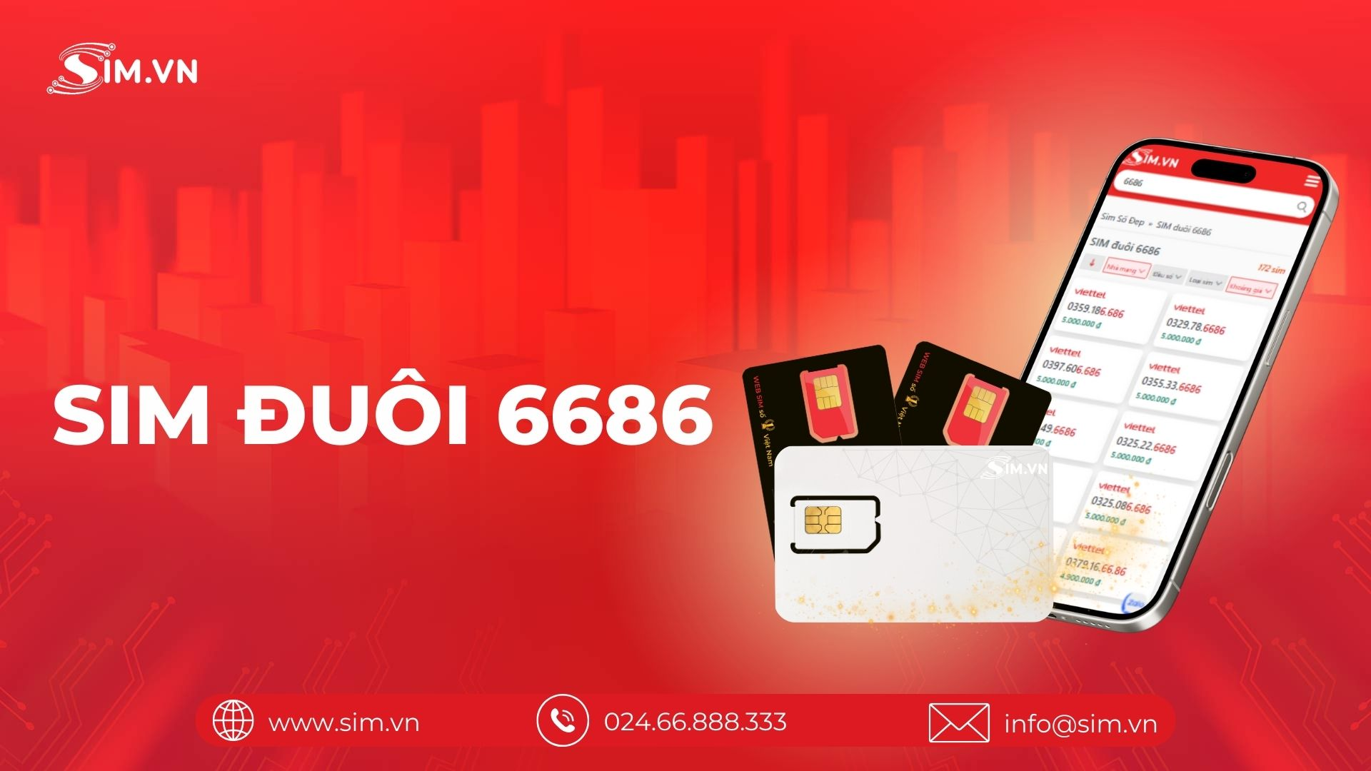 Ý nghĩa sim đuôi 6686 Ý nghĩa sim đuôi 6686