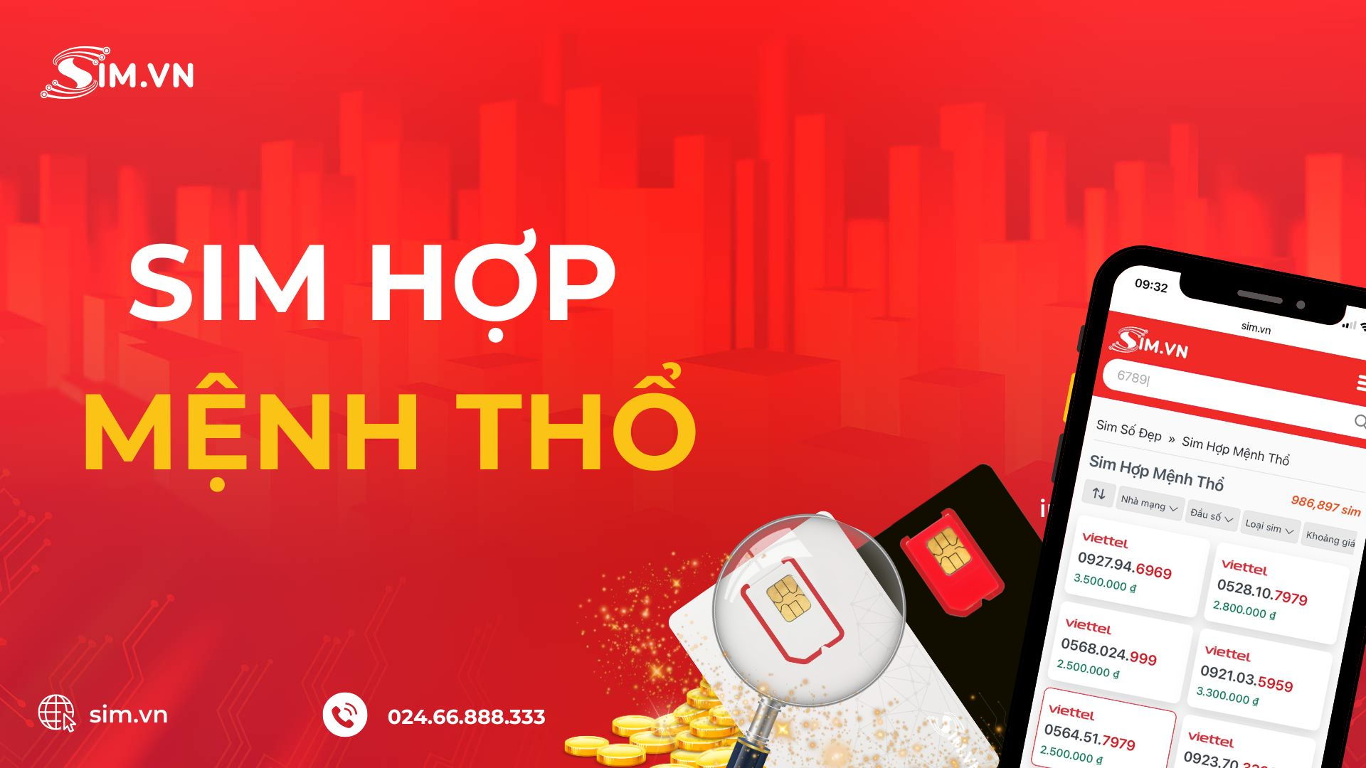 chọn sim hợp mệnh thổ sim hợp mệnh thổ