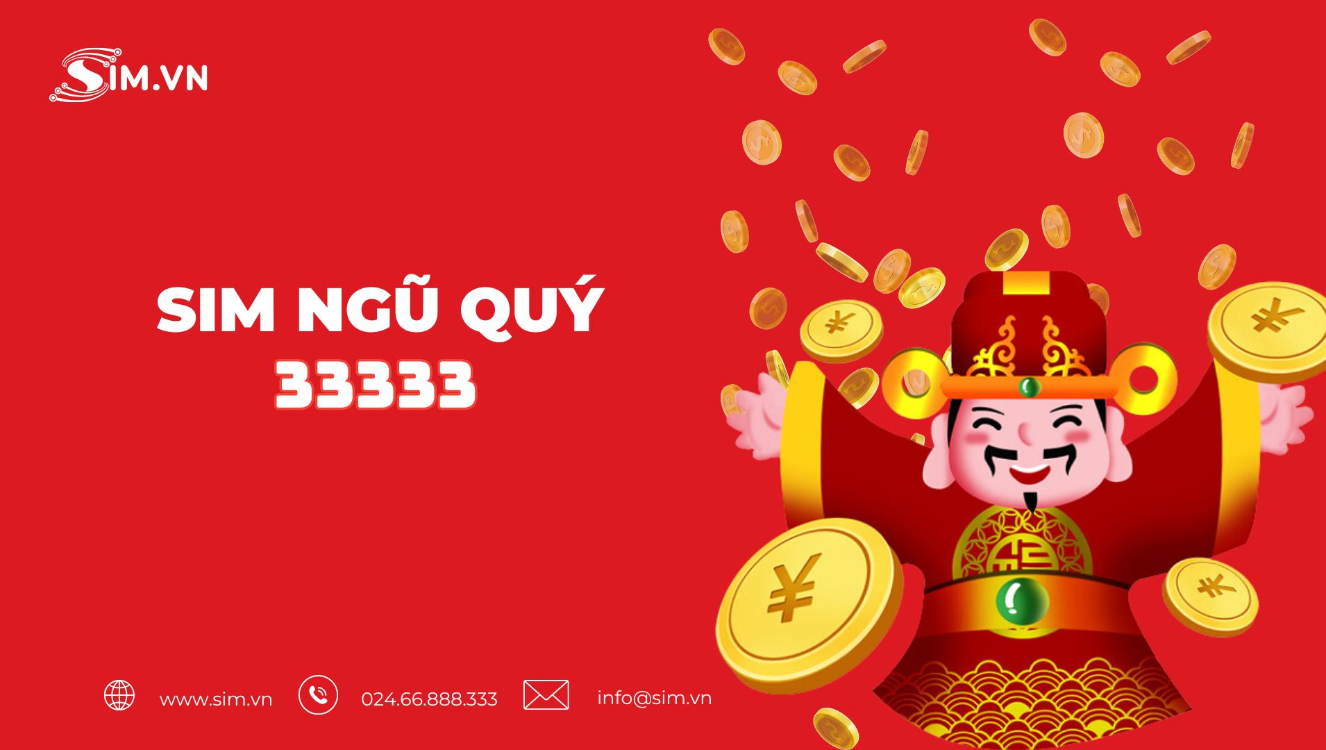 Sim ngũ quý 33333 Sim ngũ quý 33333