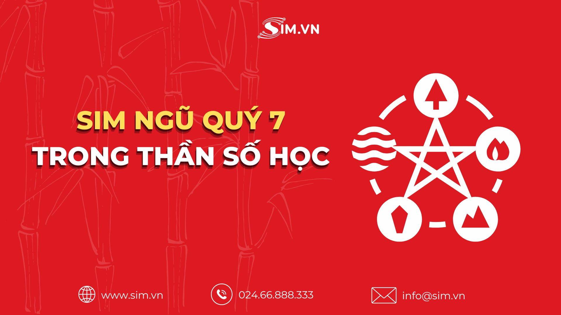 Sim ngũ quý 7 trong thần số học
