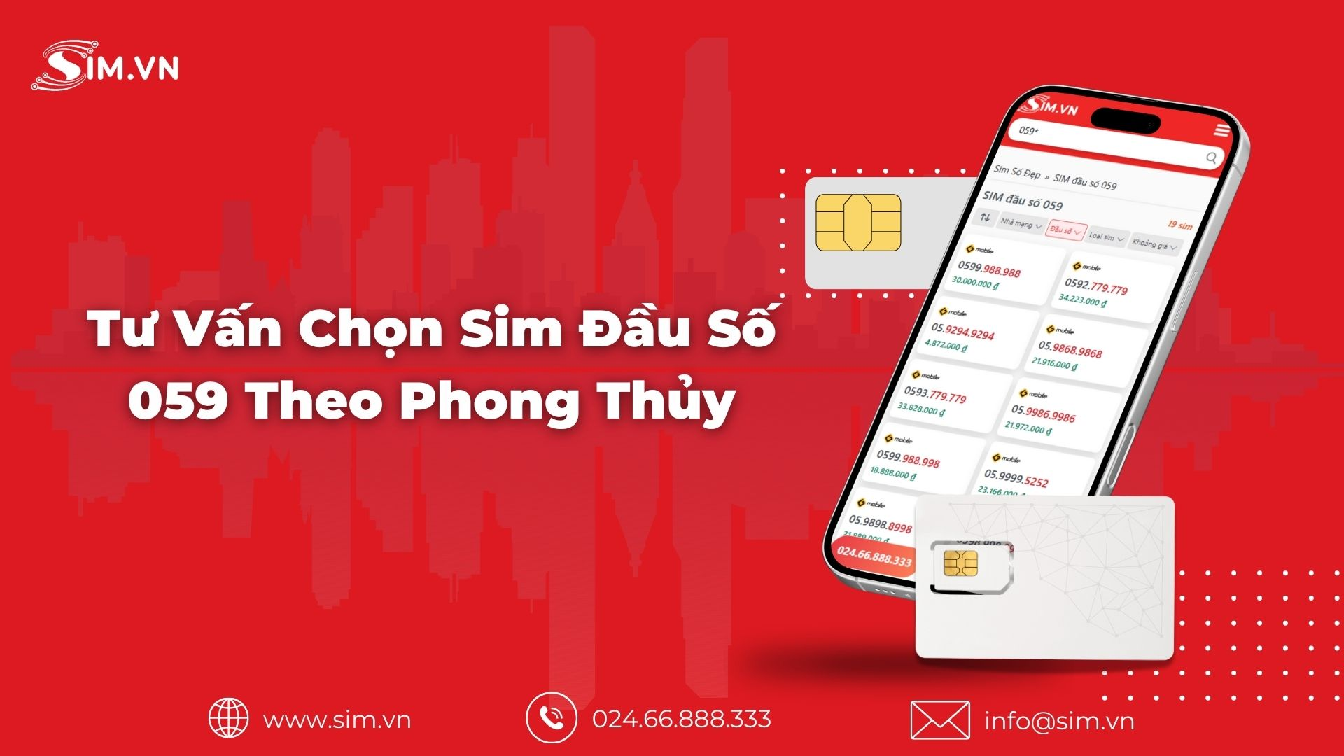 Tư vấn chọn sin đầu số 059 Tư vấn chọn sin đầu số 059