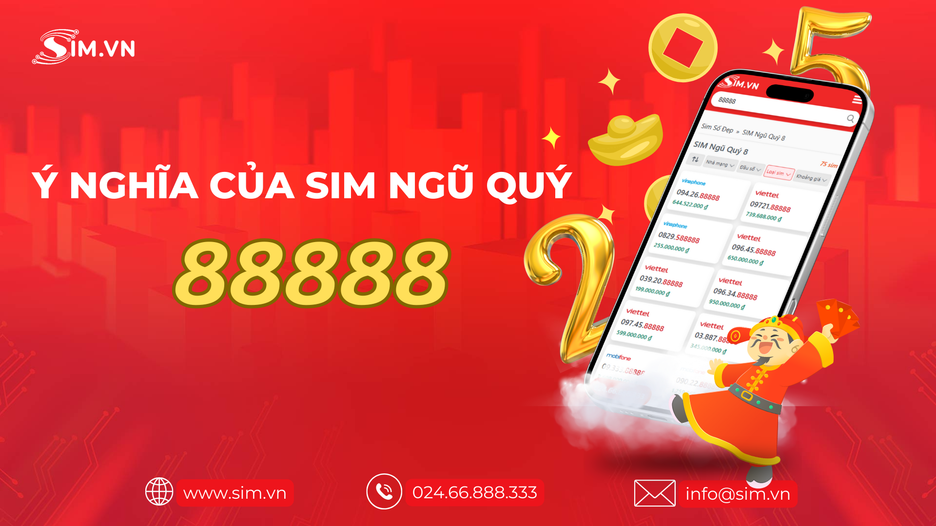 Sim ngũ quý 8 Sim ngũ quý 8