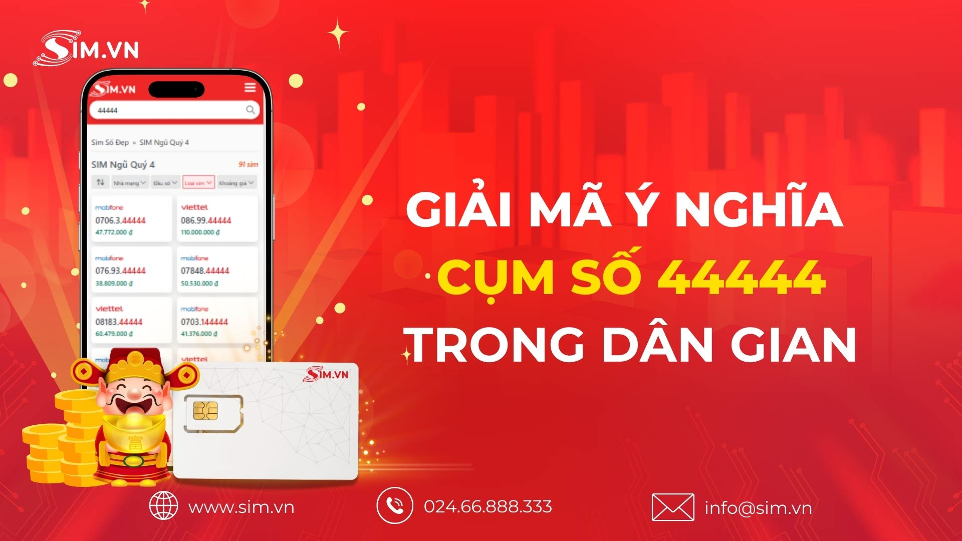 Ý nghĩa số 44444 trong dân gian