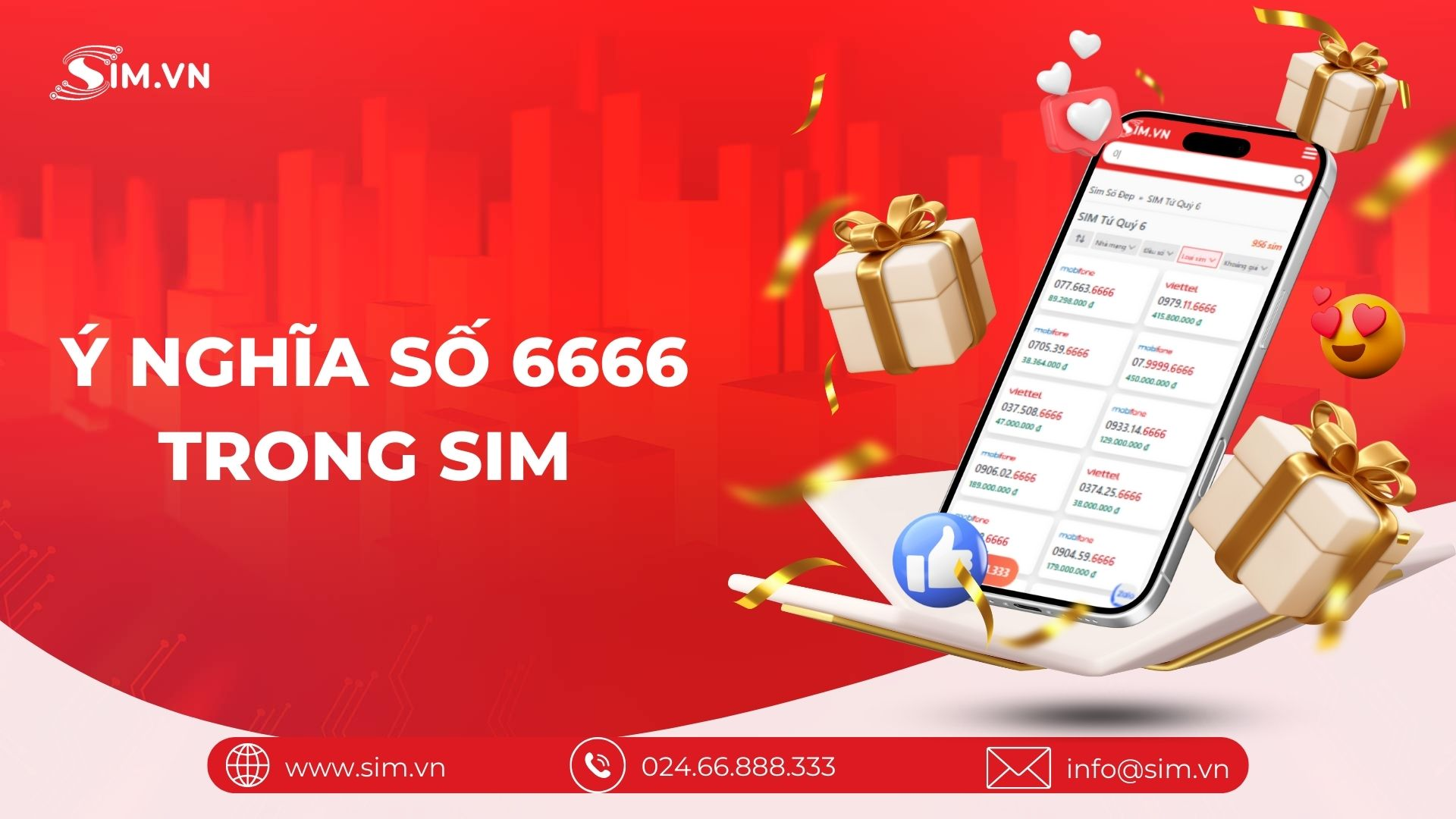 Ý nghĩa số 6666 trong sim điện thoại 