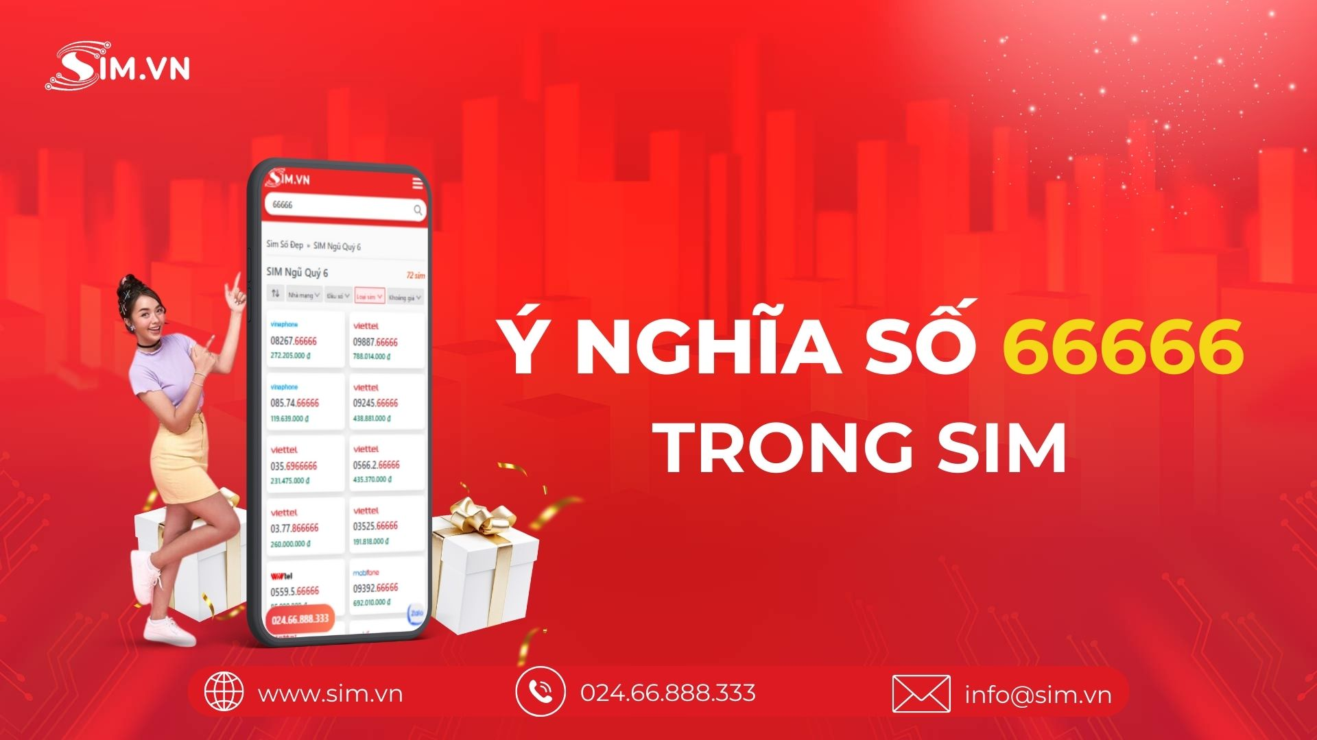 Ý nghĩa số 66666 trong sim điện thoại 