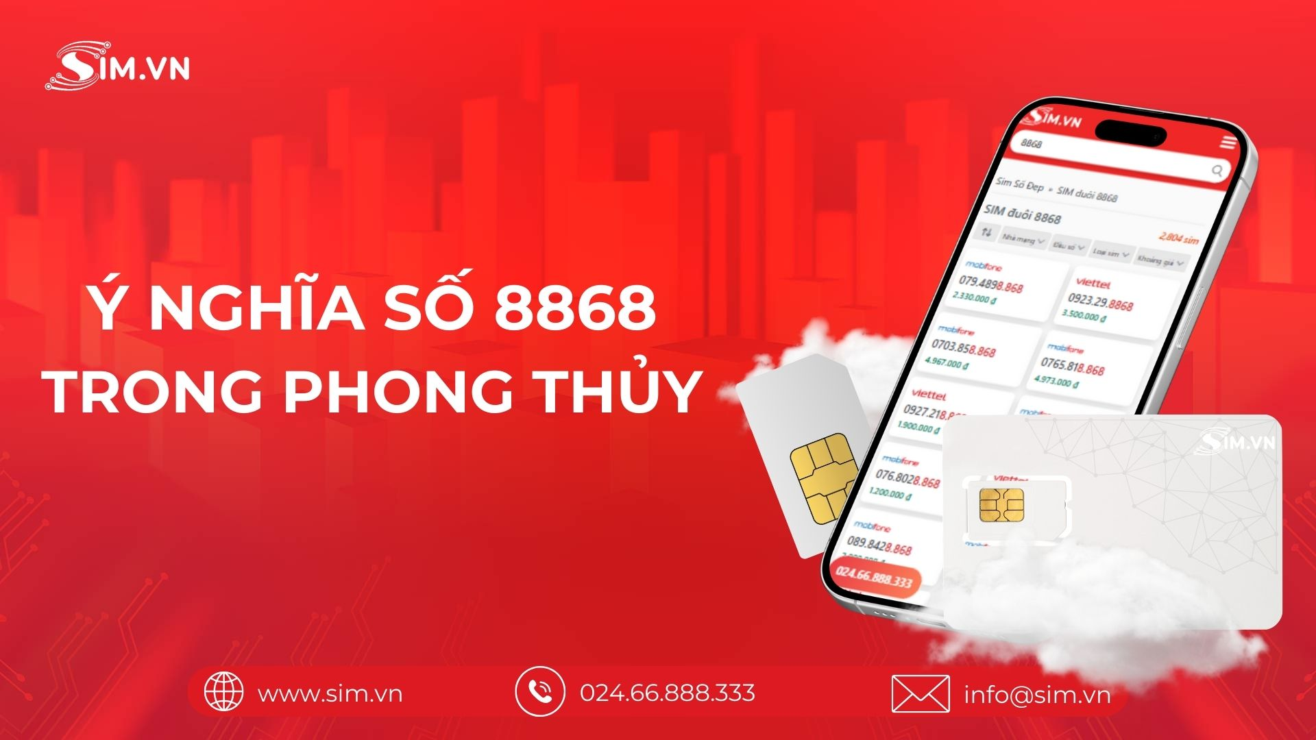 Ý nghĩa số 8868 trong phong thủy
