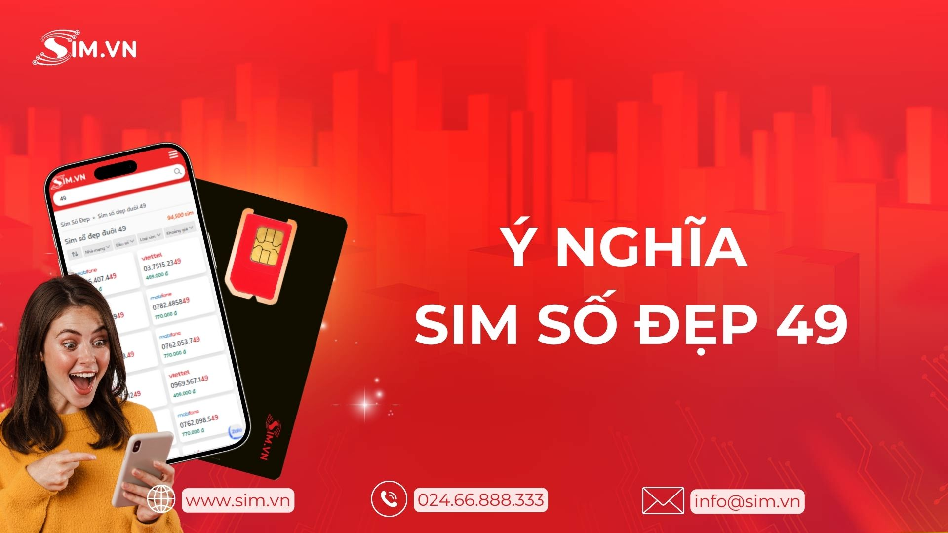 Ý nghĩa số 49 trong sim số đẹp 