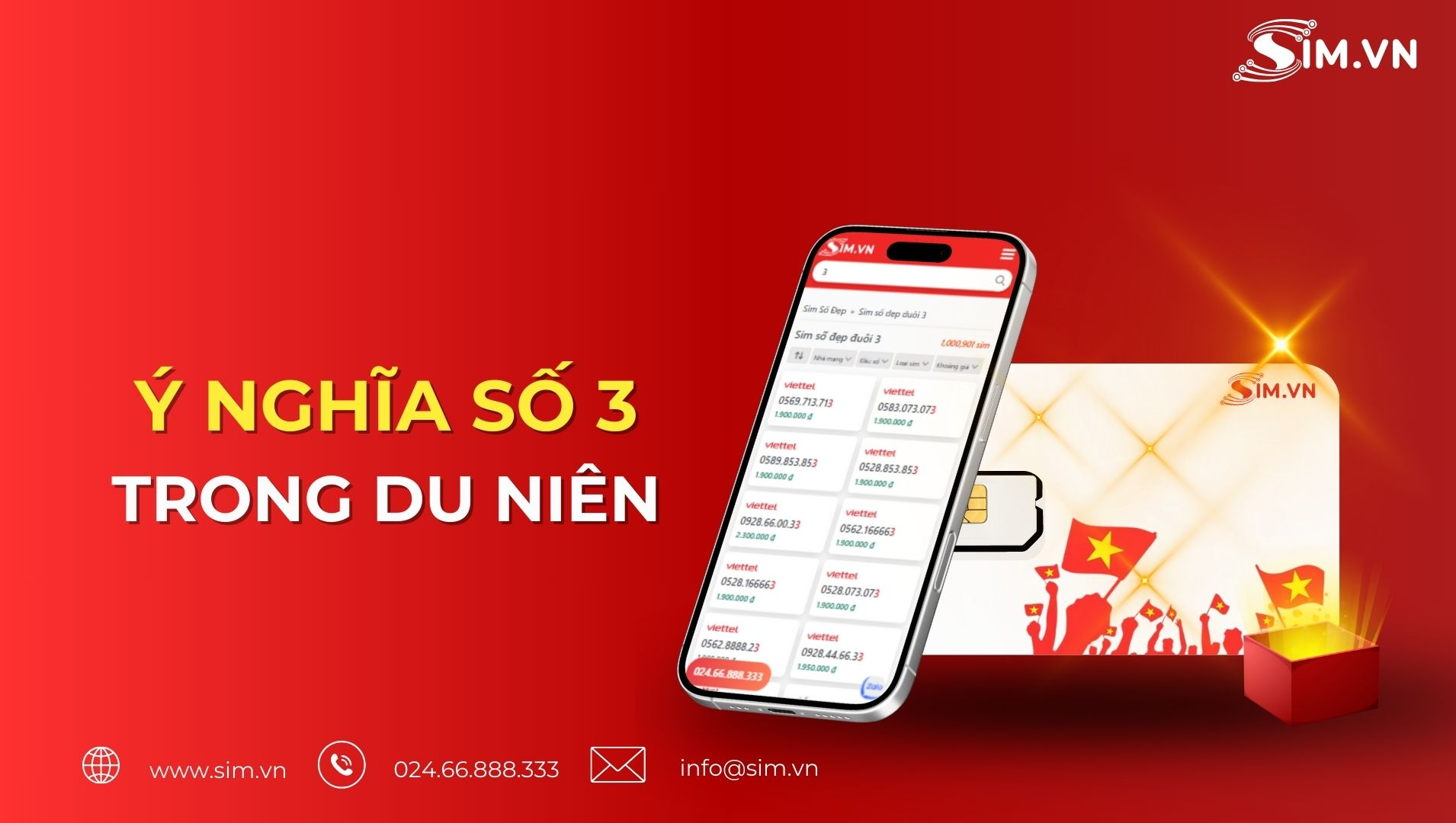 Ý nghĩa số 3 trong Du Niên
