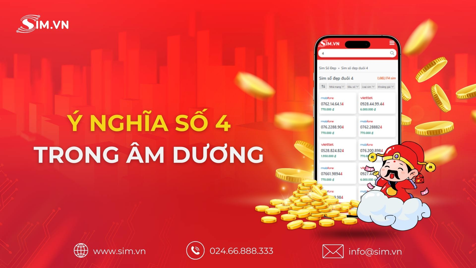 Ý nghĩa số 4 trong Âm Dương
