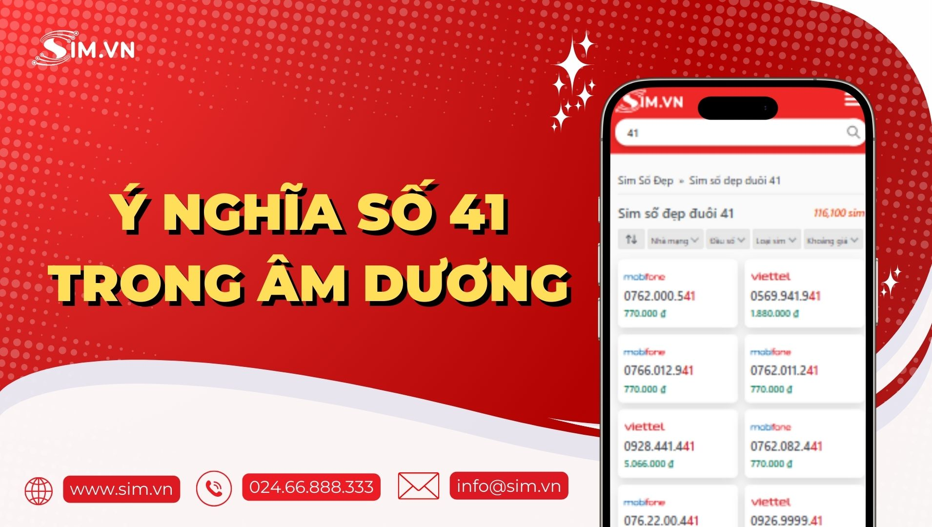 Ý nghĩa số 41 trong Âm Dương