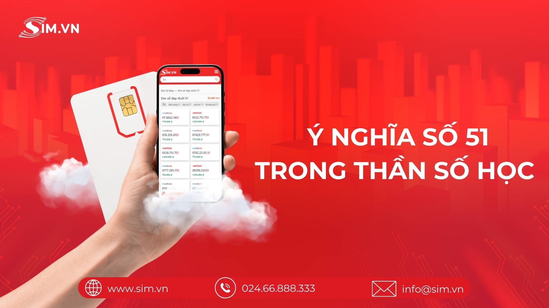 Ý nghĩa số 51 trong Thần số học