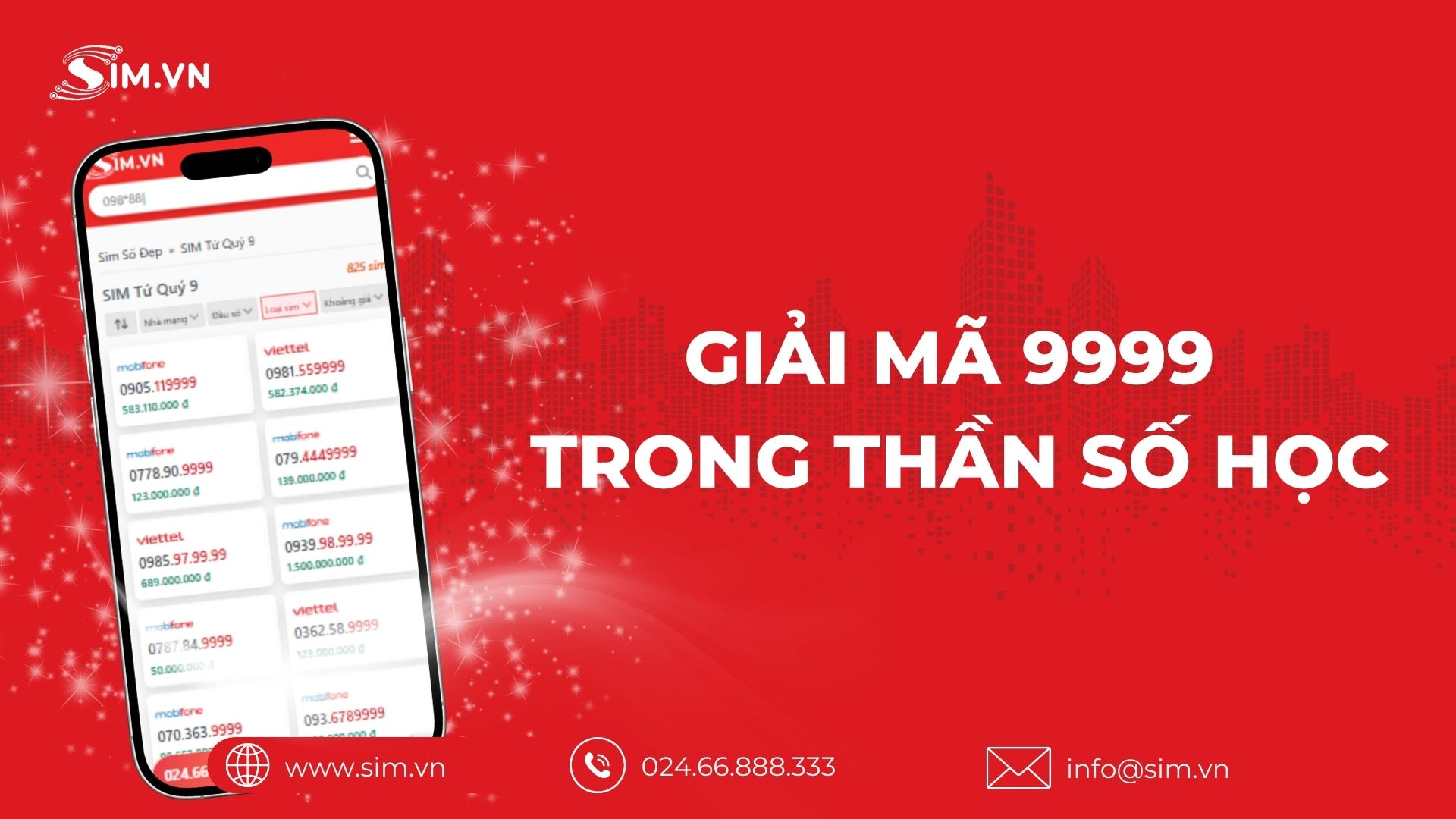 Ý nghĩa số 9999 trong thần số học