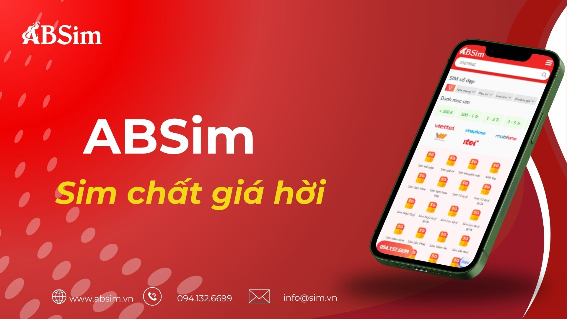 Đại lý bán sim - ABSim