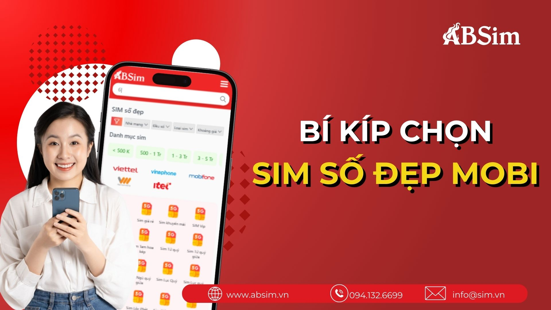 Cách chọn sim số đẹp Mobifone 