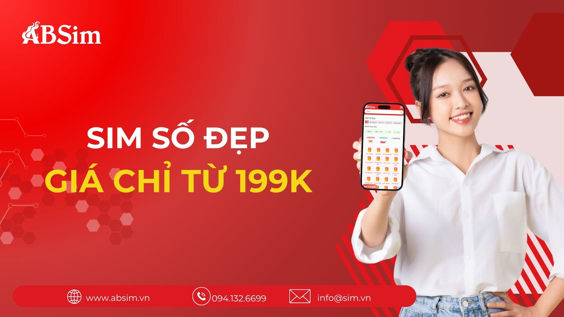 Sim số đẹp giá chỉ từ 199K Sim số đẹp giá chỉ từ 199K