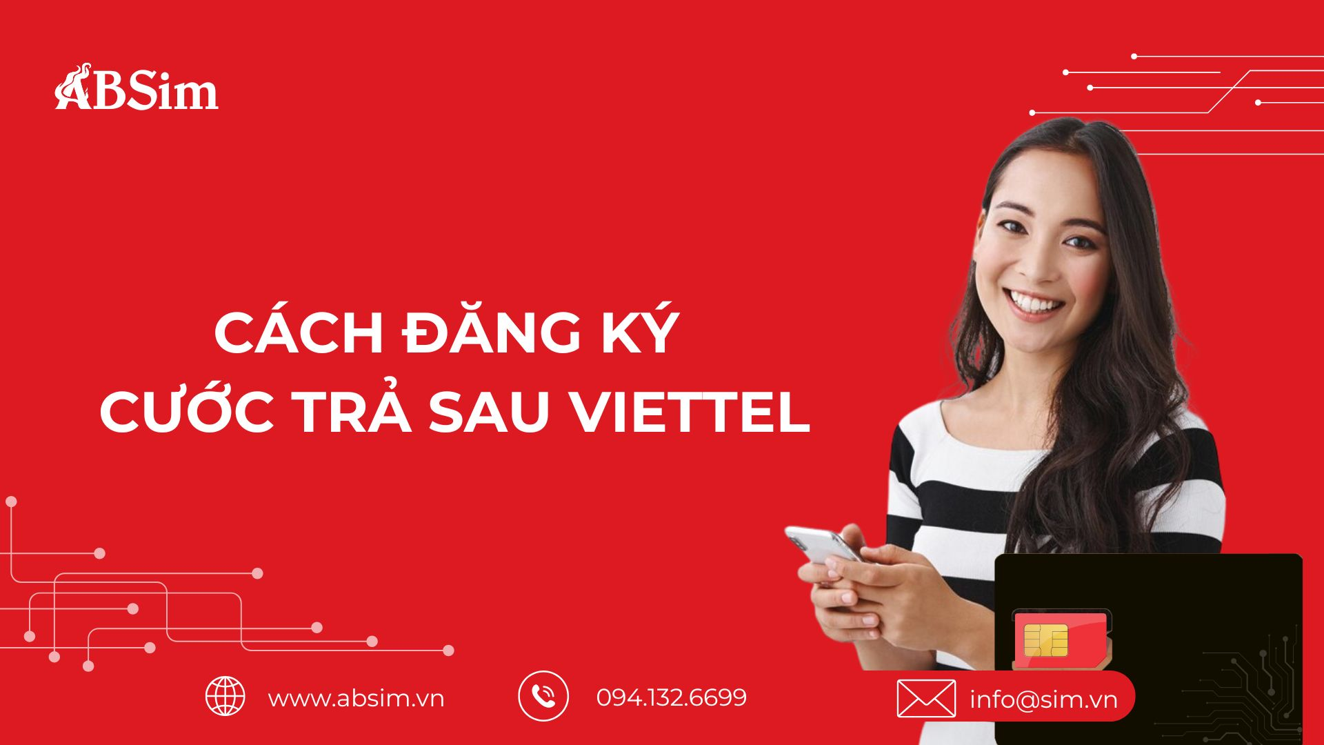 Cách đăng ký cước trả sau của Viettel