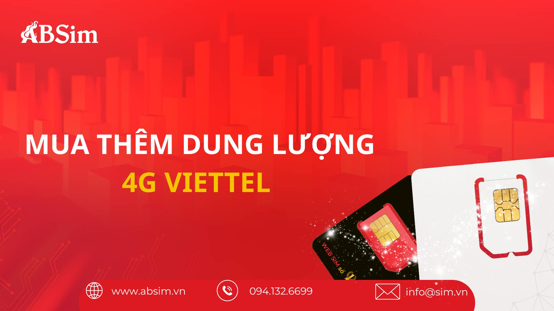 Cách mua thêm dung lượng 4G Viettel 