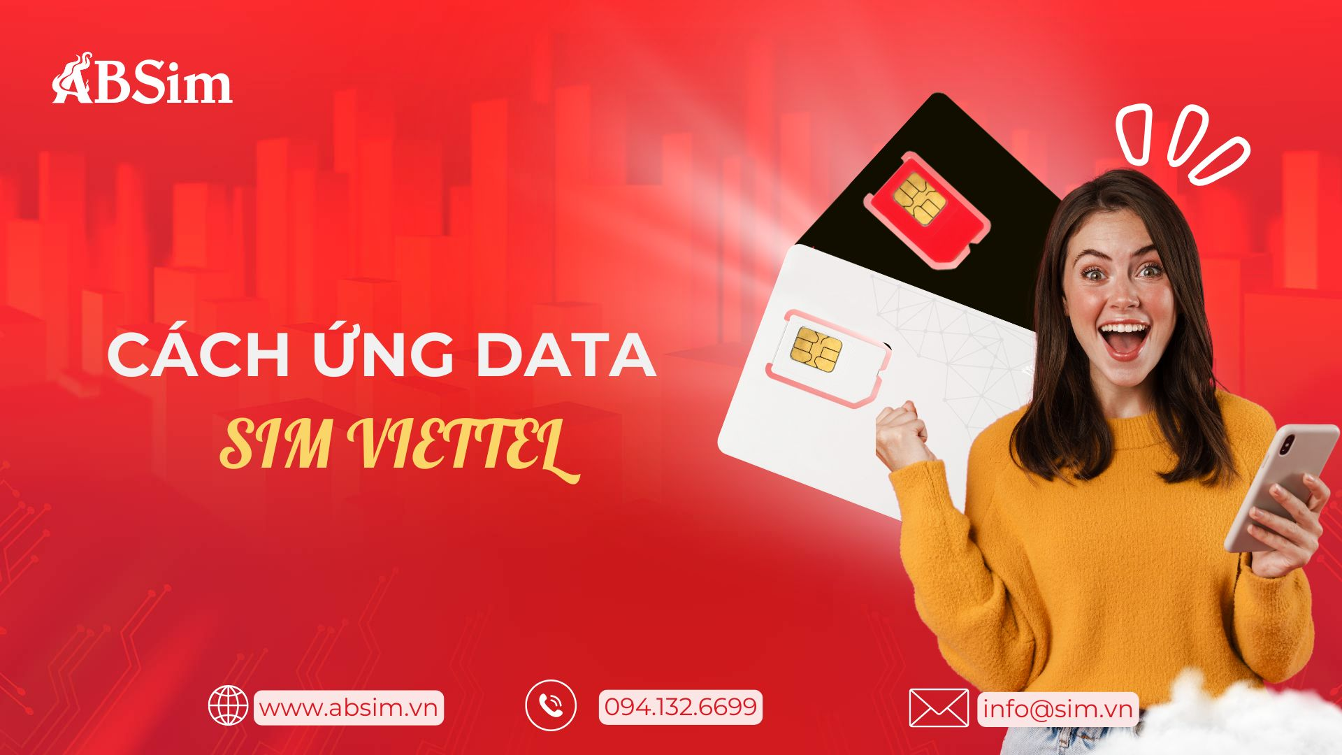 Cách ứng data sim Viettel nhanh chóng 