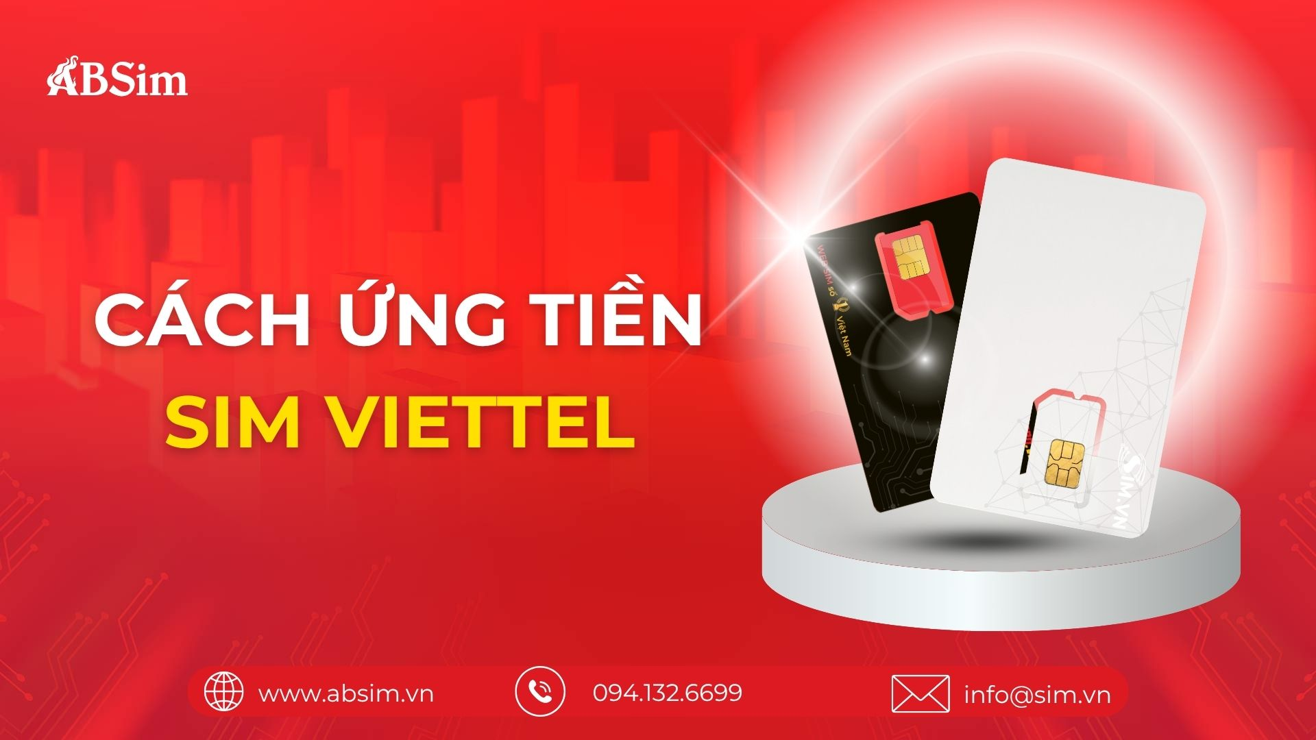 Cách ứng tiền sim Viettel nhanh chóng 