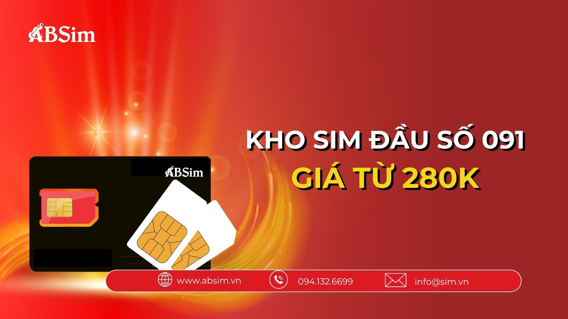 Khám phá kho sim đầu số 091 giá chỉ từ 280K 
