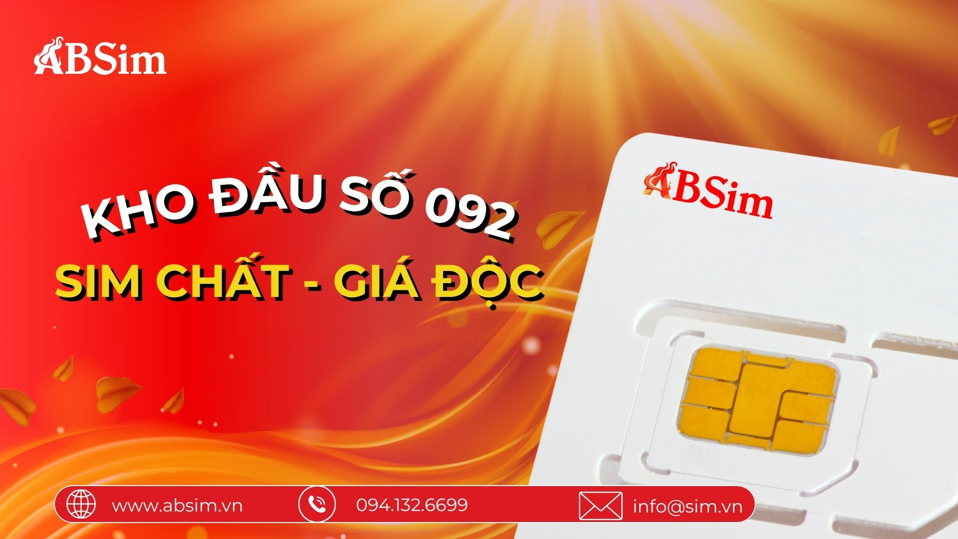 Kho sim đầu số 092 - Sim chất giá độc Kho sim đầu số 092 - Sim chất giá độc