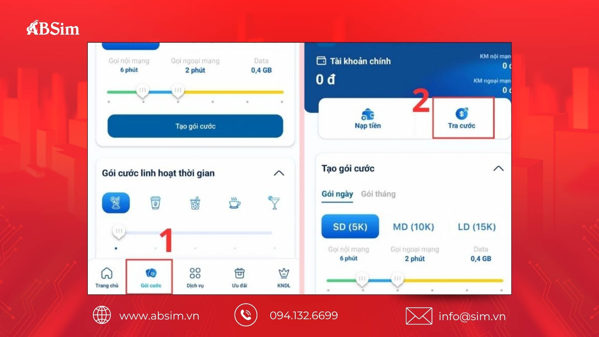 Kiểm tra cước trả sau trên ứng dụng My Mobifone 