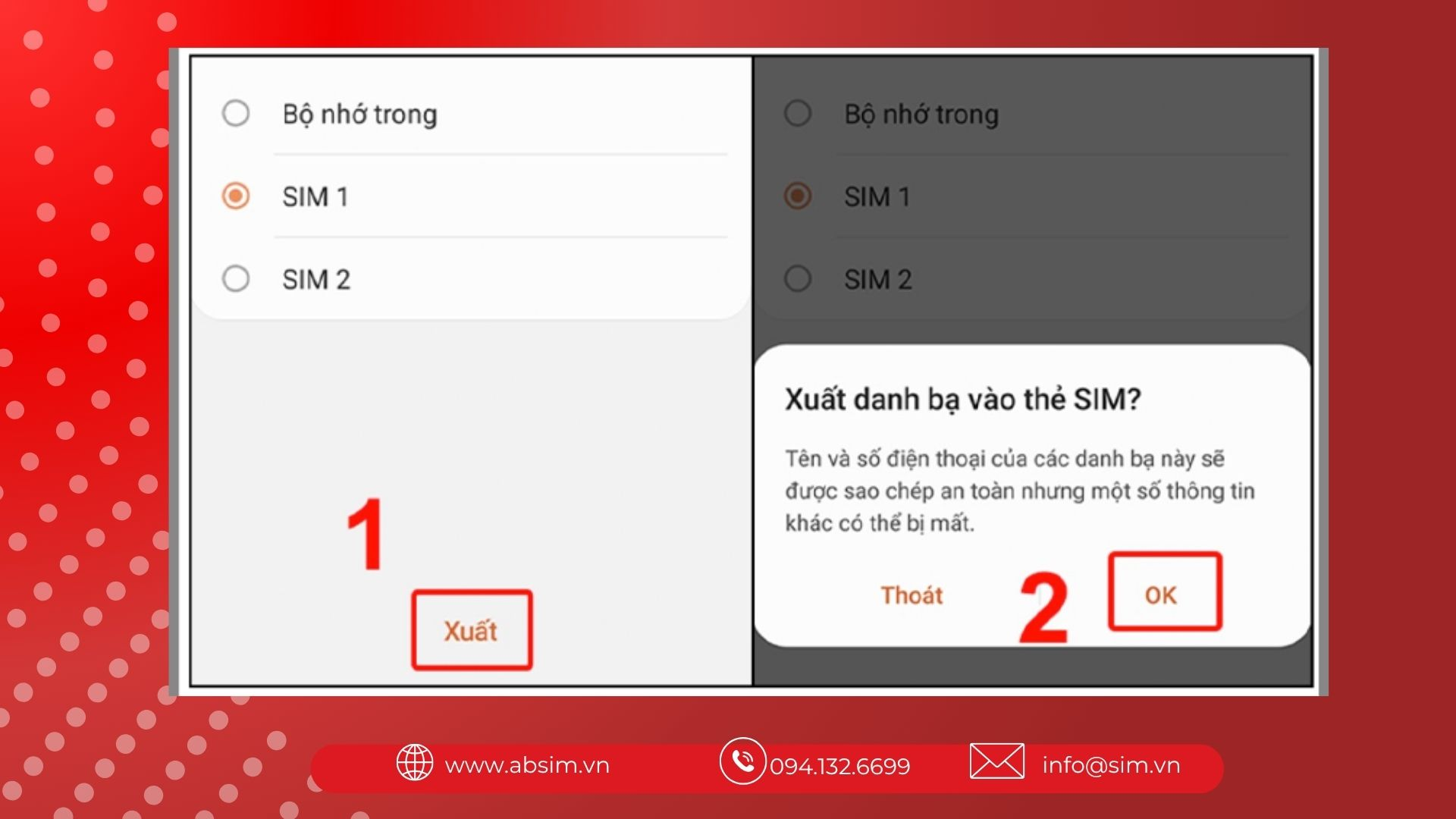 Nhấn OK là xong 