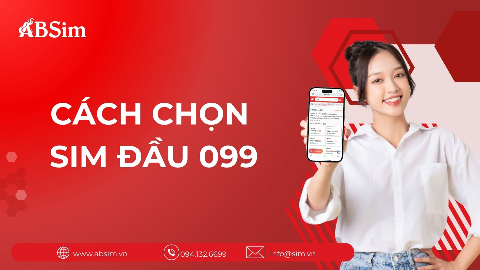 Cách chọn sim đầu 099