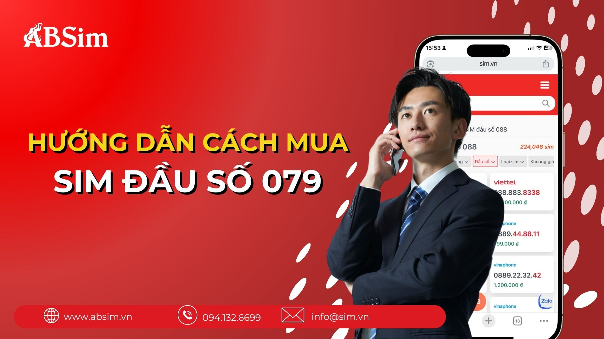 Chọn mua sim đầu 079 theo ngân sách