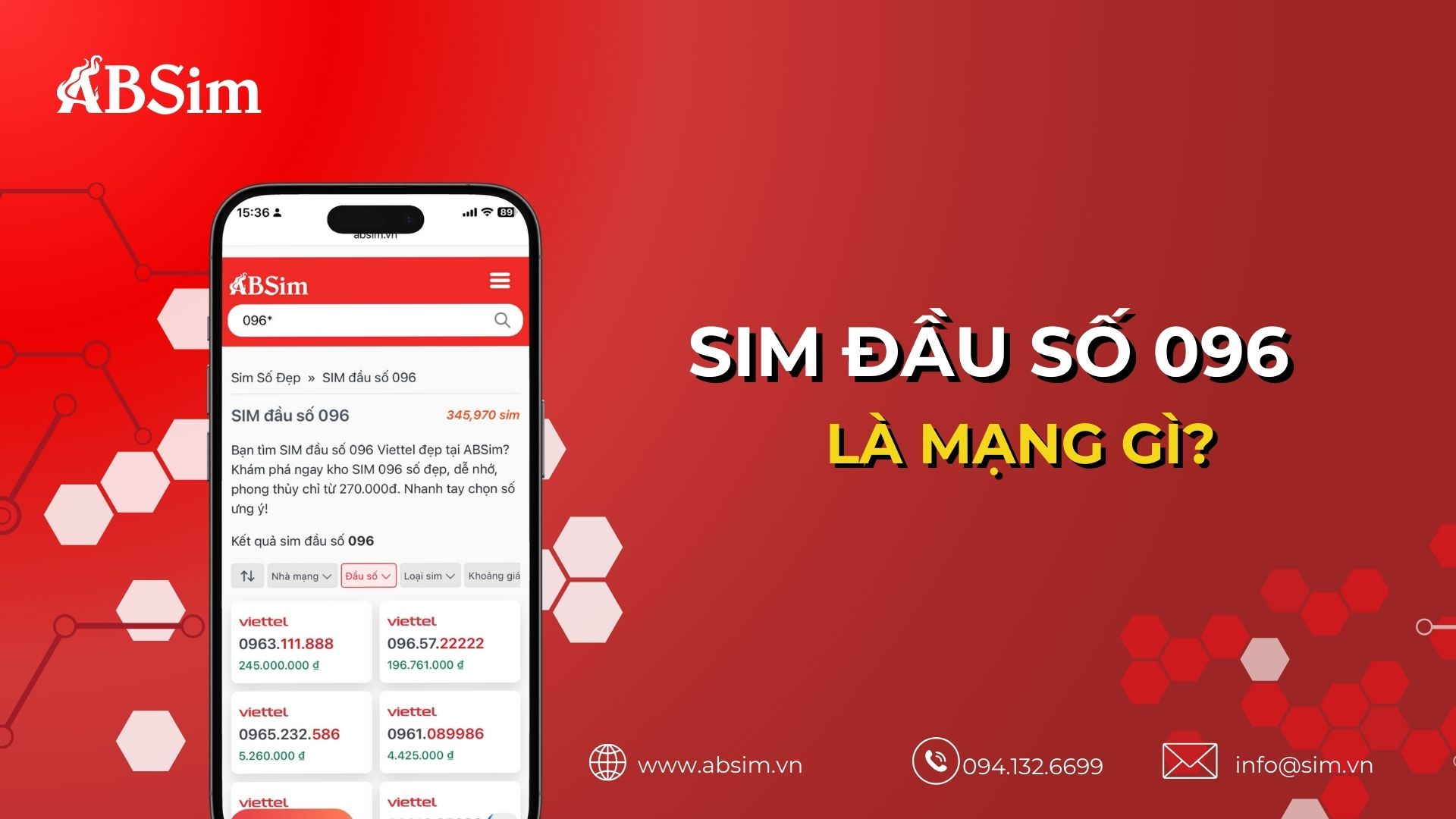 Đầu số 096 là mạng gì?