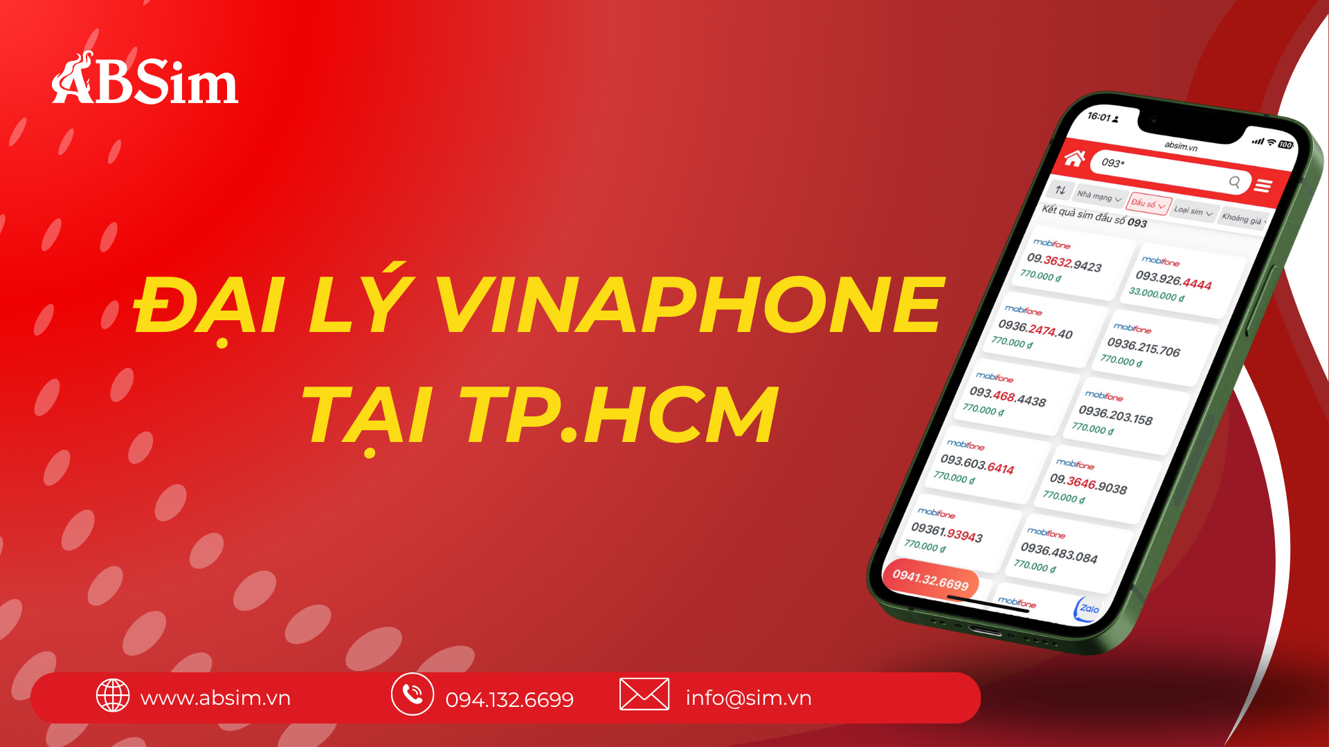 Danh sách các điểm Vinaphone tại TP. HCM 